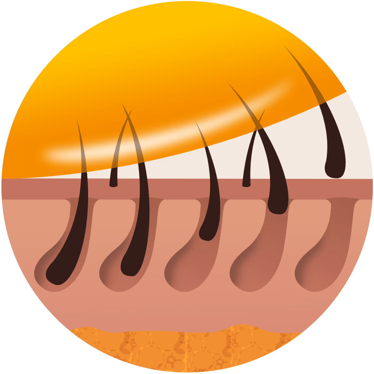 Perfektes Sugaring Ergebnis